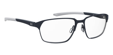 Designer Men Under Armour Eyeglasses: UA 5021/G - Matte Blue(2)- SpecSMART Eye Clinic (Diagonal View)